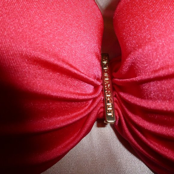 Victoria's Secret Swim Bandeau Bikini Top sz-32C - Picture 2 of 4